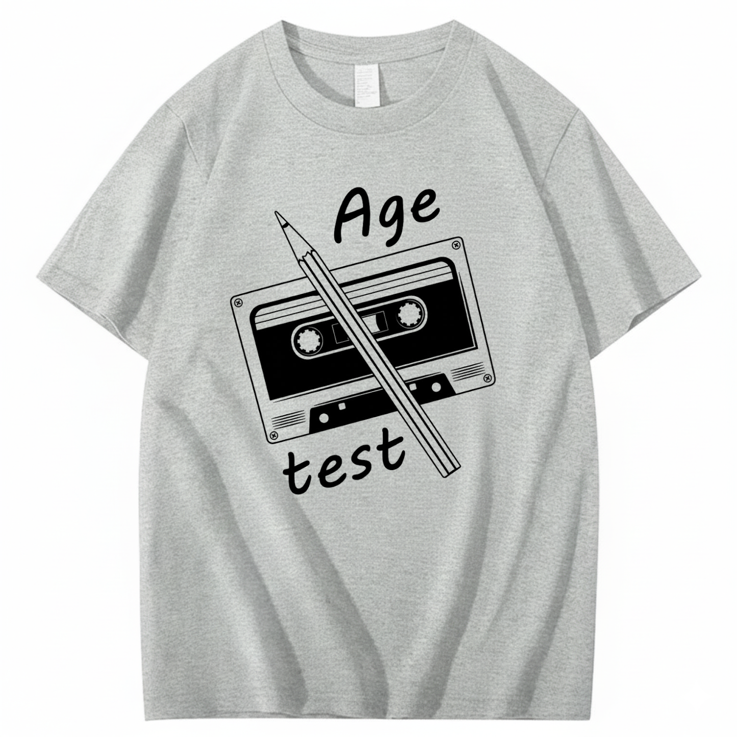 AGE TEST T - SHIRT (FRONT PRINT)