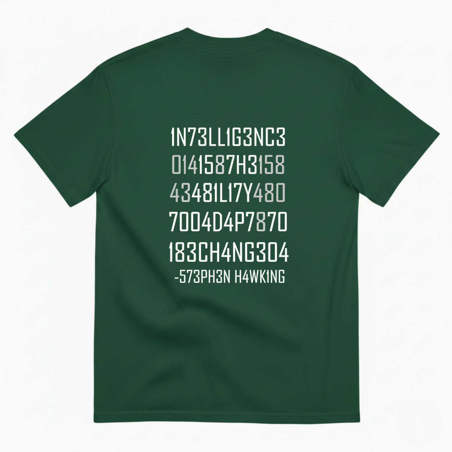 Stephen Hawking Quote Shirt – Coded Intelligence Tee T- Shirt