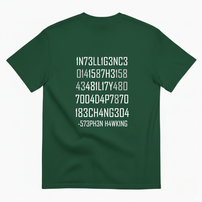 Stephen Hawking Quote Shirt – Coded Intelligence Tee T- Shirt