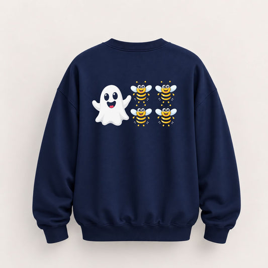 GHOST BEES SWEATSHIRT (BACK PRINT)