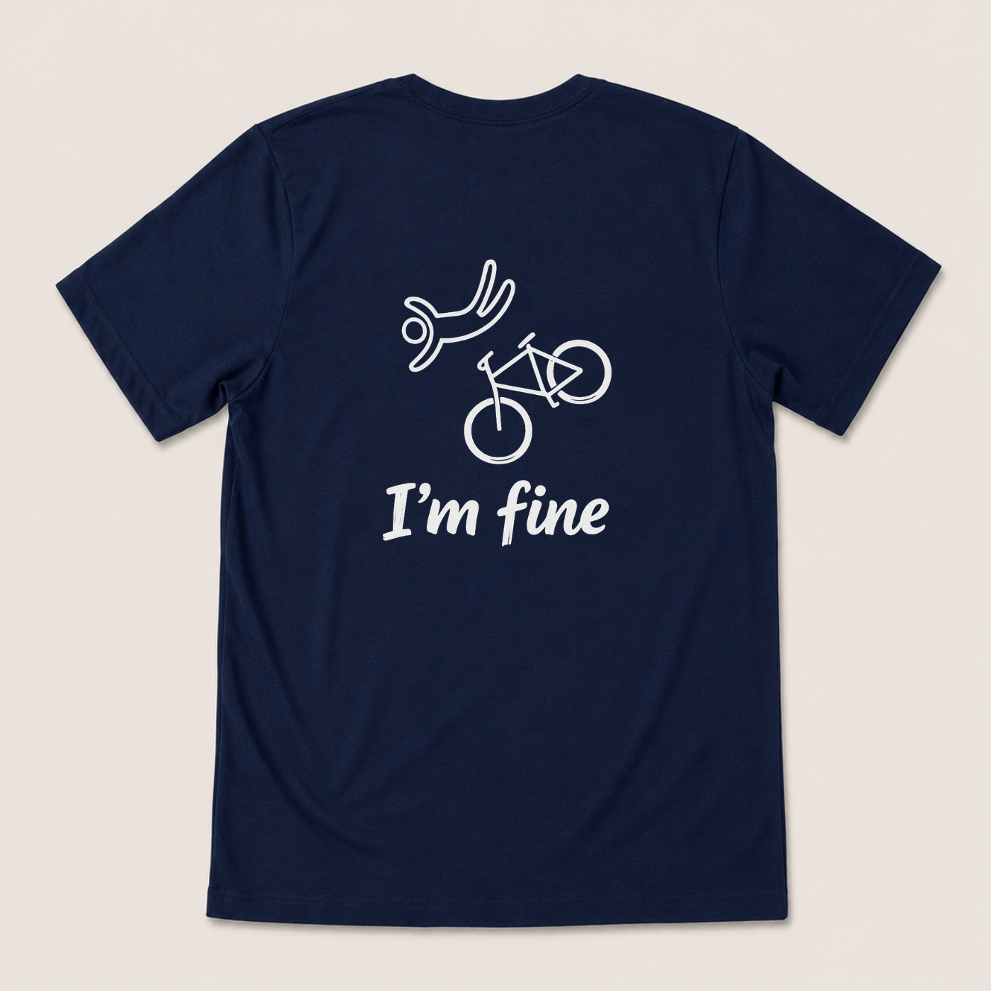 I'M FINE T-SHIRT (BACK PRINT)