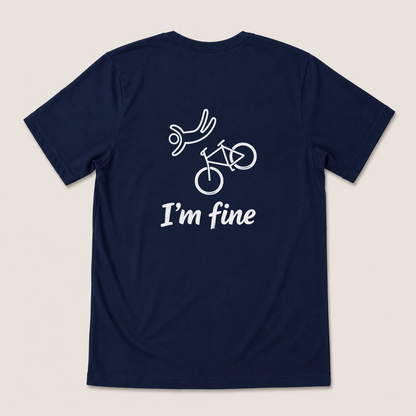 I'M FINE T-SHIRT (BACK PRINT)