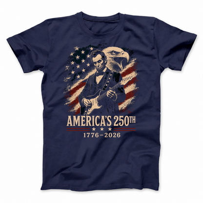 AMERICA'S 250TH T - SHIRT (FRONT PRINT)