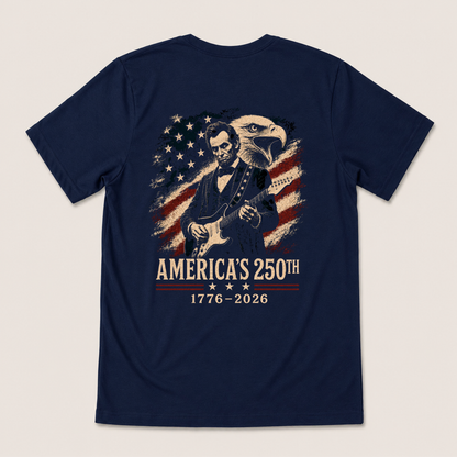AMERICA'S 250TH 1776–2026 T-SHIRT (BACK PRINT)
