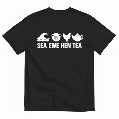 SEA EWE HEN TEA T-SHIRT (BACK PRINT)