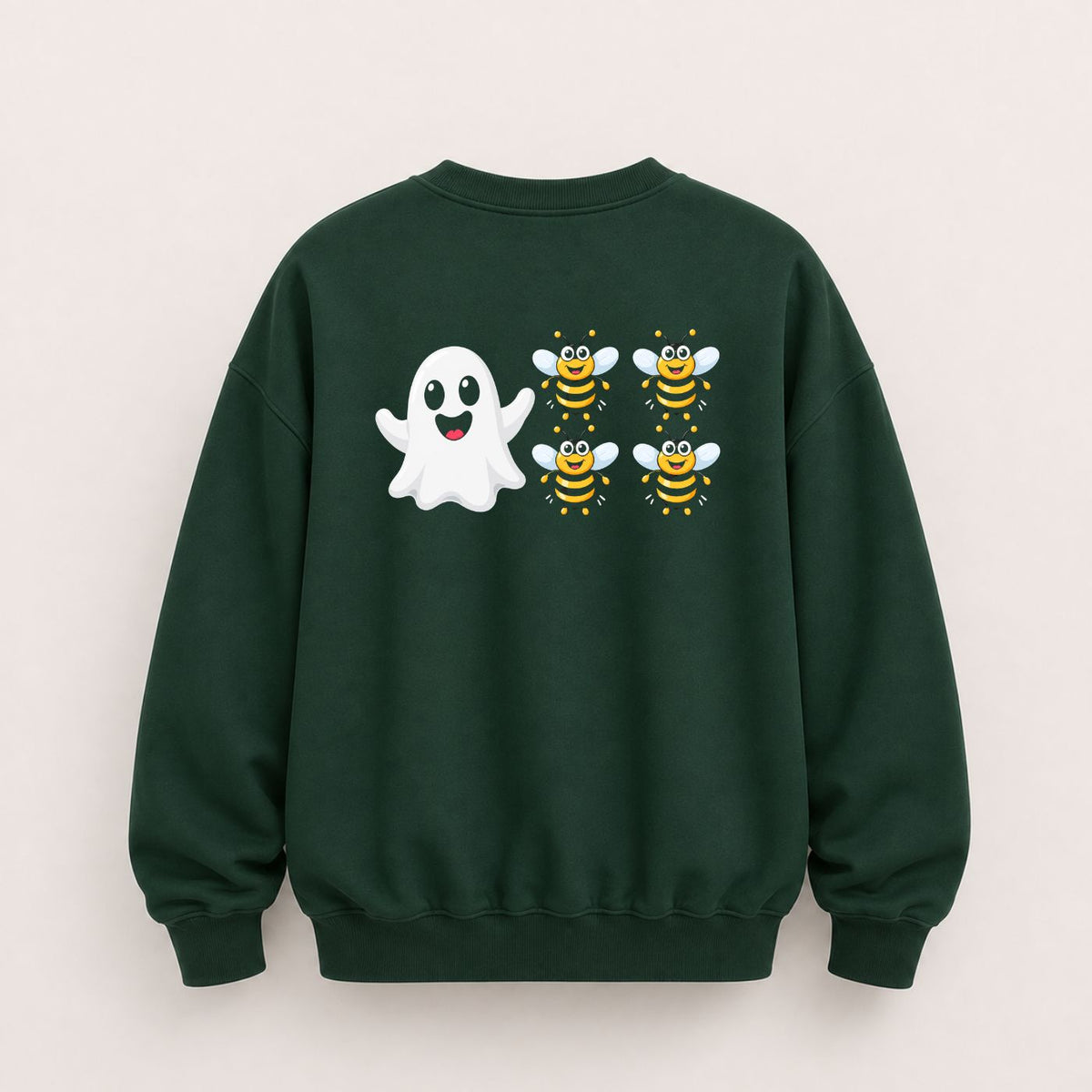 GHOST BEES SWEATSHIRT (BACK PRINT)