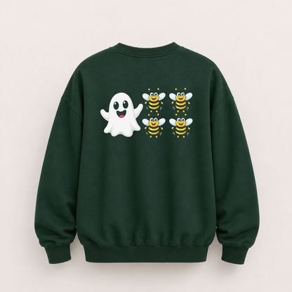GHOST BEES SWEATSHIRT (BACK PRINT)