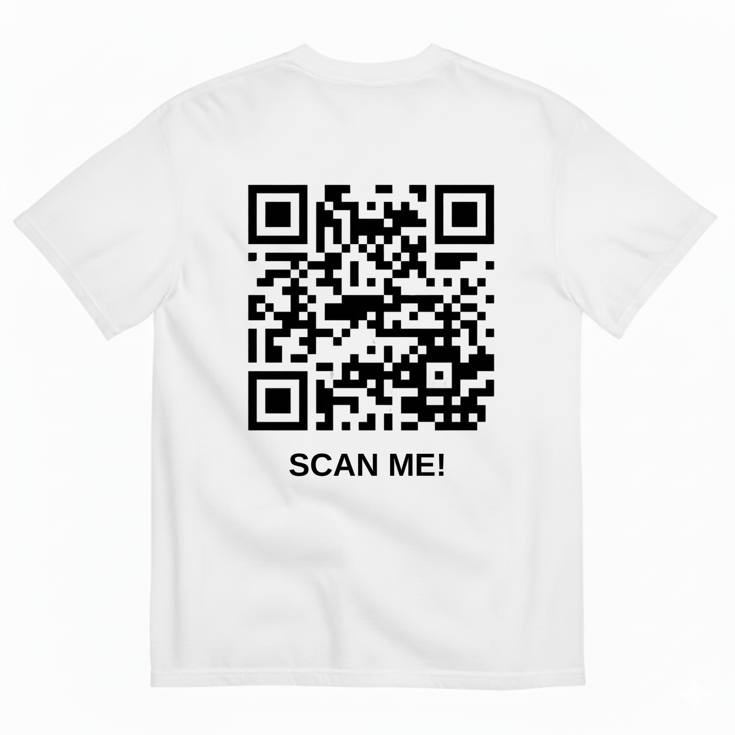 SCAN ME! T-SHIRT (BACK PRINT)