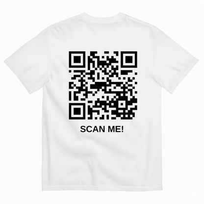 SCAN ME! T-SHIRT (BACK PRINT)