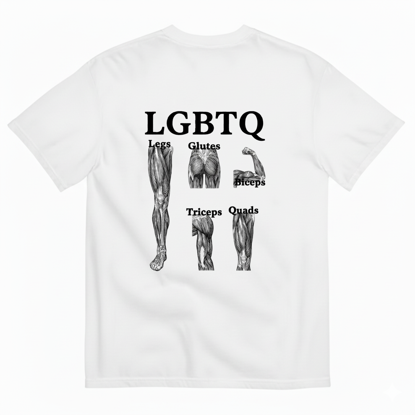 LGBTQ T-SHIRT (BACK PRINT)
