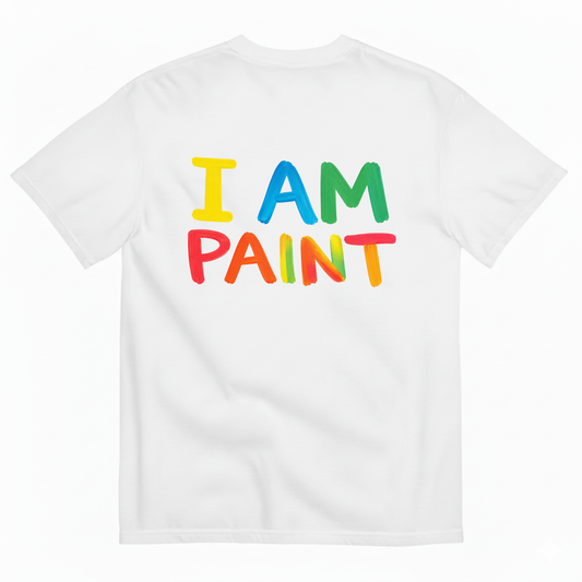 I AM PAINT T-SHIRT (BACK PRINT)