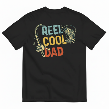 REEL COOL DAD T-SHIRT (BACK PRINT)
