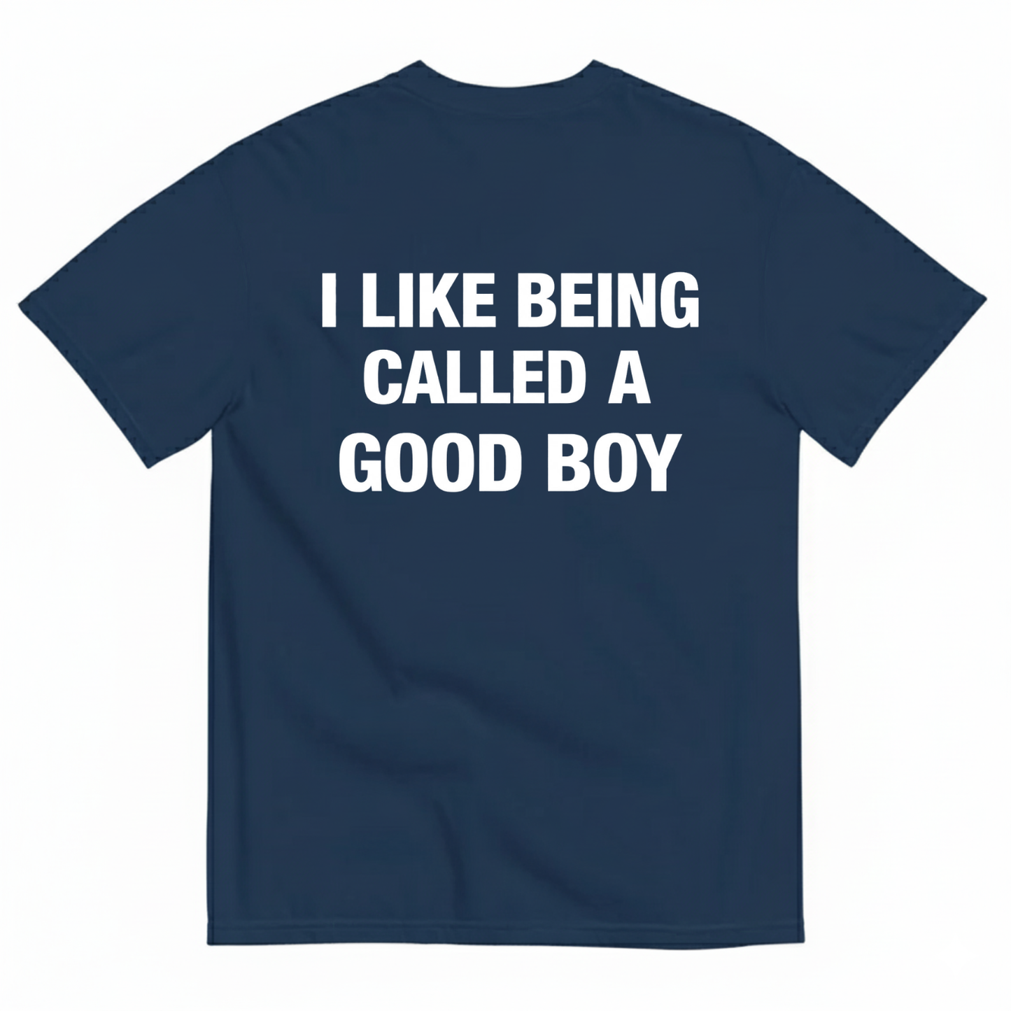 I LIKE BEING CALLED A GOOD BOY T-SHIRT (BACK PRINT)