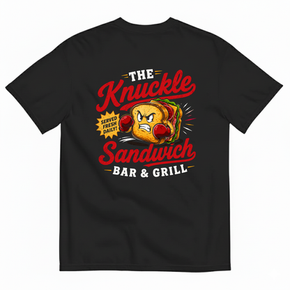THE KNUCKLE SANDWICH BAR & GRILL T-SHIRT (BACK PRINT)