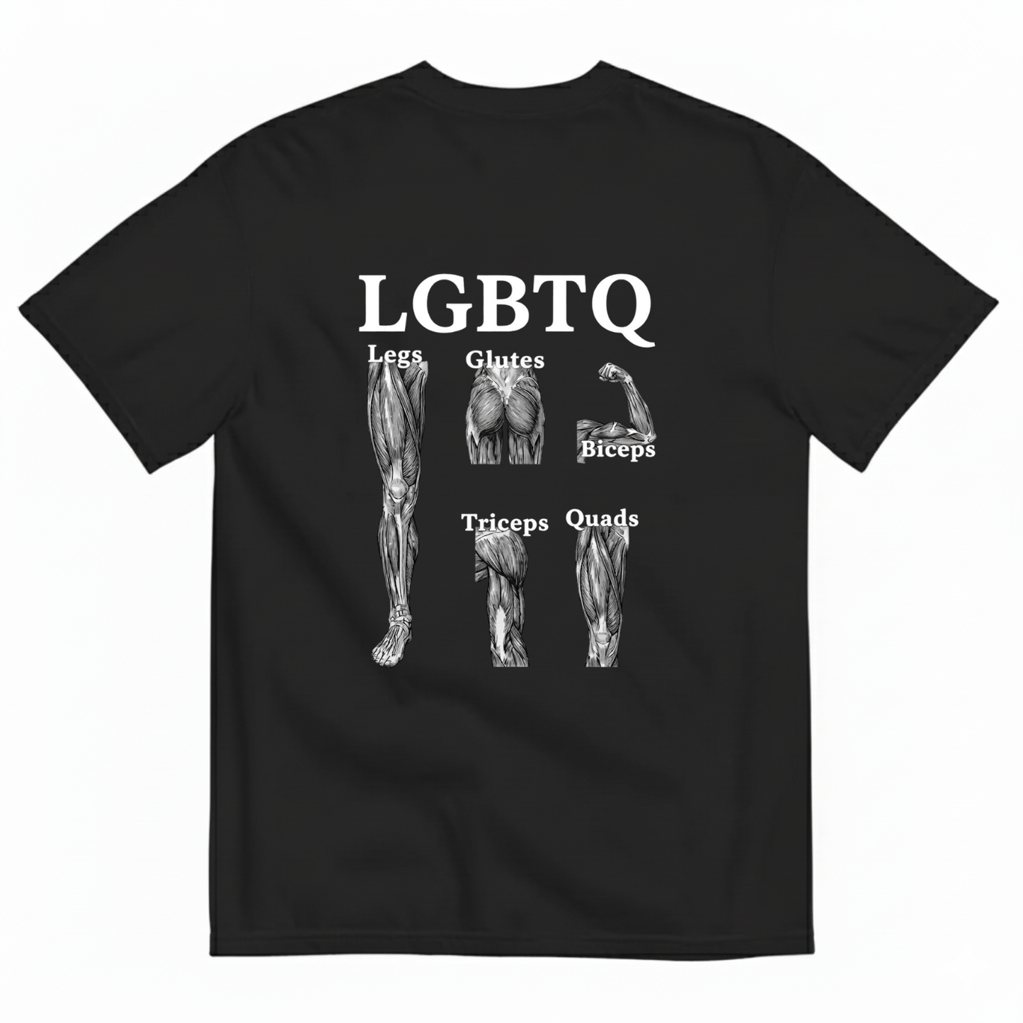 LGBTQ T-SHIRT (BACK PRINT)