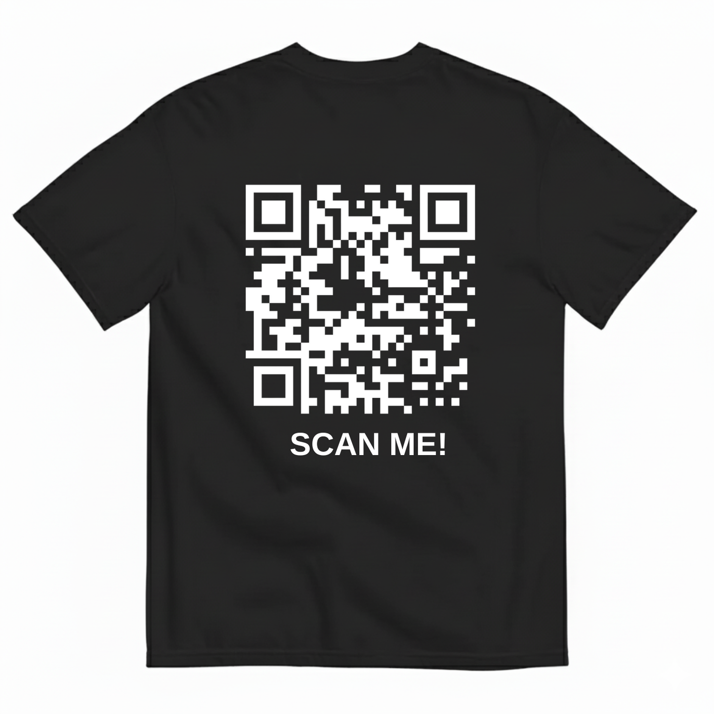 SCAN ME! T-SHIRT (BACK PRINT)