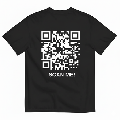SCAN ME! T-SHIRT (BACK PRINT)