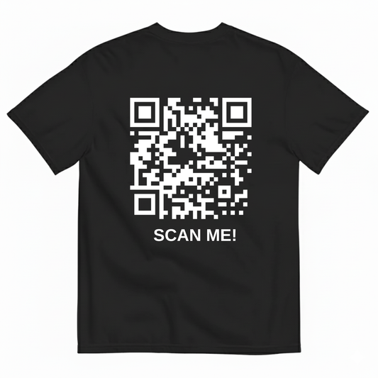 SCAN ME! T-SHIRT (BACK PRINT)