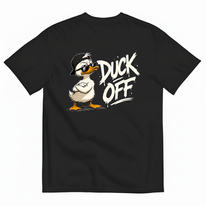 DUCK OFF T-SHIRT (BACK PRINT)