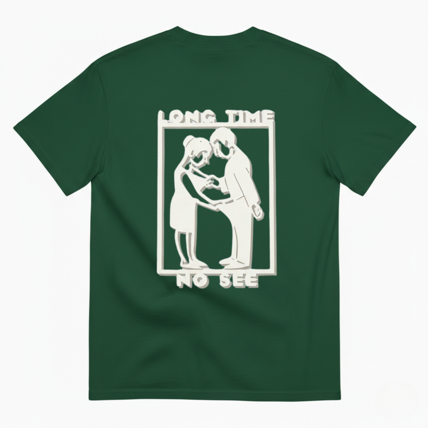 LONG TIME NO SEE T-SHIRT (BACK PRINT)
