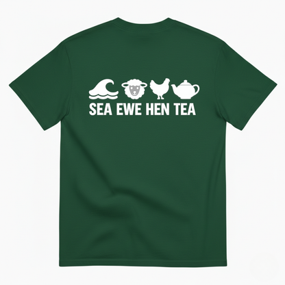 SEA EWE HEN TEA T-SHIRT (BACK PRINT)