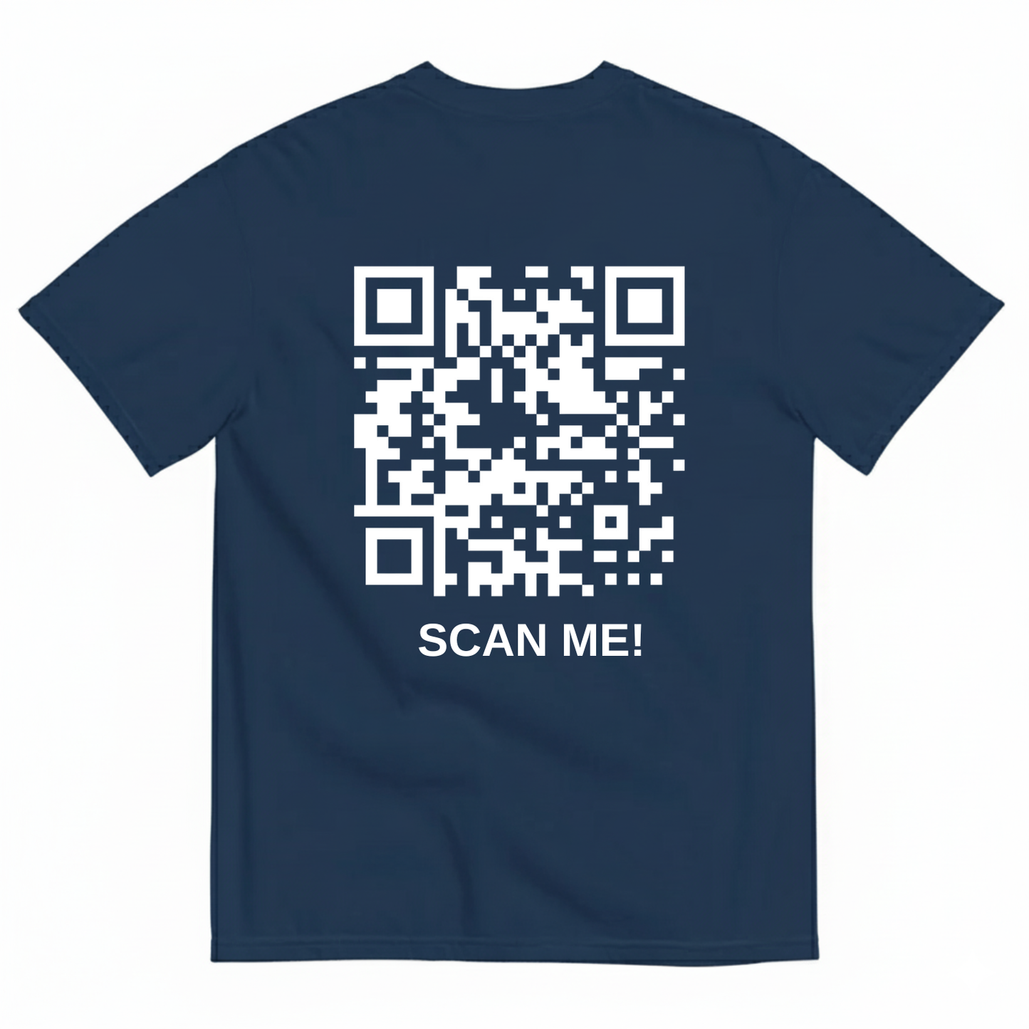 SCAN ME! T-SHIRT (BACK PRINT)