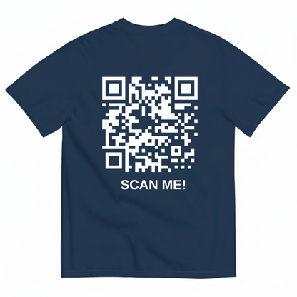 SCAN ME! T-SHIRT (BACK PRINT)