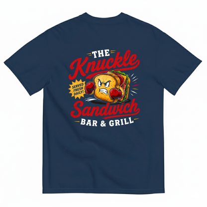 THE KNUCKLE SANDWICH BAR & GRILL T-SHIRT (BACK PRINT)