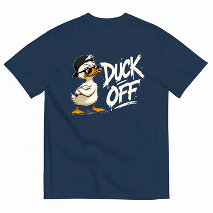 DUCK OFF T-SHIRT (BACK PRINT)