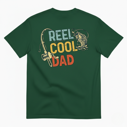 REEL COOL DAD T-SHIRT (BACK PRINT)