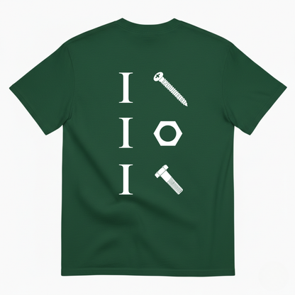 I + SCREW + NUT + BOLT T-SHIRT (BACK PRINT)