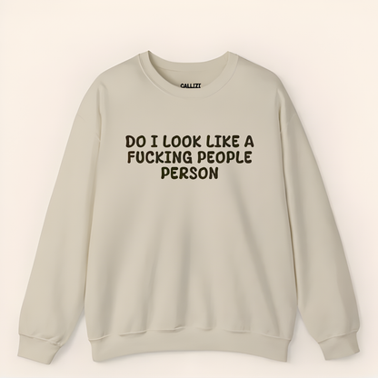 “Do I Look Like A People Person” Funny Anti-Social Top