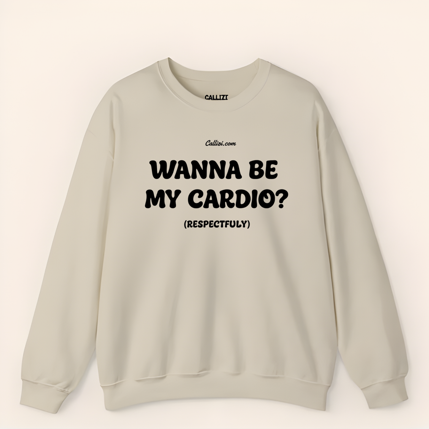 Unisex Graphic Sweatshirt - “Wanna Be My Cardio?