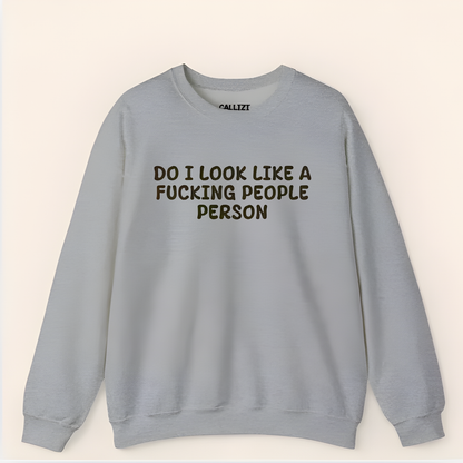 “Do I Look Like A People Person” Funny Anti-Social Top