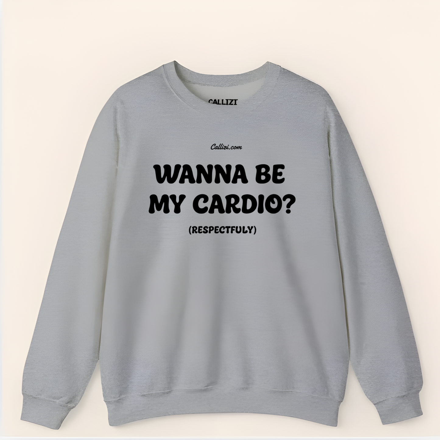 Unisex Graphic Sweatshirt - “Wanna Be My Cardio?