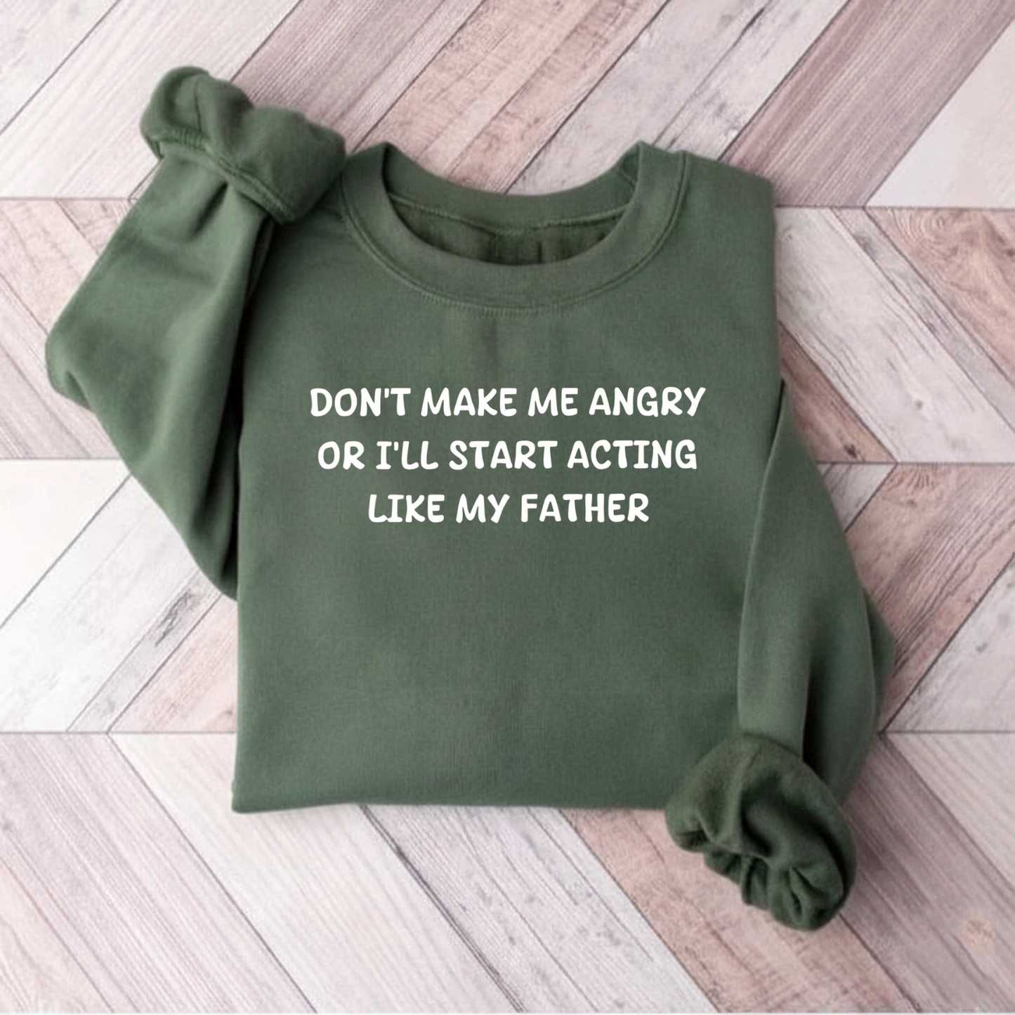 Acting like My Father Crewneck Sweatshirt